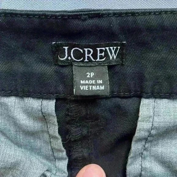 EUC J. Crew Capeside Pleated Chino Wide Leg High Rise Pant Women’s Sz 2 Petite - Picture 5 of 12